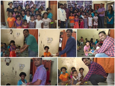 Raybiztech conducts CSR Campaign for Orphaned Kids